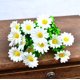 thumbnail image 4 of Marigold Chrysanthemum Balcony Decor, Small Flower Arrangement, Water Grass, Modern Style, Artificial Plants, Easy Care, Foldable Stand, Metal Frame, for Living Room,topliu, 4 of 9