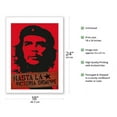 thumbnail image 2 of Che Guevara - Ever Onward to Victory (Hasta La Victoria Siempre) - Vintage Political Poster c.1968 - Bamboo Fine Art 290gsm Paper Print (Unframed) 18x24in, 2 of 4