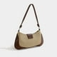 thumbnail image 4 of Bolso de mano cuadrado femenino Qarigey tipo bandolera negro, 4 of 6