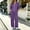 Purple women two piece tracksuit set a1, variant on Bzdzmqm Women's 2 Piece Tracksuit Set Casual Collared Long Sleeve Suit Solid Loose Fit Lounge Outfits Zip-Up Jacket with Pants Elastic Waist Drawstring Comfortable Daily Wear Fall Travel, Purple L