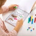 thumbnail image 6 of Magic-Pattern Kids’ Wild Animals Marker Coloring Pad On the Go Travel Activity - FSC Certified, 6 of 10