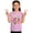 Glisme-Pink88, variant on Girls Tops Size 2-3 Years Casual Fashion Short Sleeve T Shirt With Print Round Neck T-Shirts For Comfortable Daily Wear Breathable Pink Graphic Tee