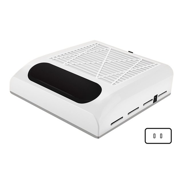 Aspirador de uñas con colector de polvo de uñas de 80 de uñas eléctrico shamjiam Colector de polvo de uñas