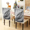 thumbnail image 3 of Decorative Chair Back Cover One Size x2 Chair Cover Dining Chair Slipcovers Chair Back Decoration Festival Chair Decoration White Dragon, 3 of 6