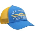 thumbnail image 3 of Men's '47 Powder Blue/Gold Los Angeles Chargers Highpoint Trucker Clean Up Snapback Hat, 3 of 4