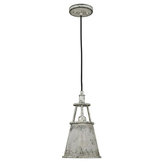 Acclaim Lighting - Iris 1-Light Pendant in Farmhouse Style - 8.25 Inches Wide by