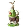 thumbnail image 1 of Rongfmy Animal Sculpture Figurines With Standing Rabbit Statues Bunny Craft Ornament For B, 1 of 9
