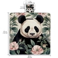 thumbnail image 2 of Panda Canvas Outdoor Picnic Blanket Mat Waterproof Foldable Large Size for Beach Camping Hiking - Portable and Durable Material, 2 of 6