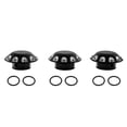 thumbnail image 3 of Qiaoxi Kit de 5 Bouchons d'Axe et Bouchons de Roulement CNC Aluminium Capuchons d'Axe de Roue Résistants aux Intempéries Compatibles pour Tous Modèles Modifiés, 3 of 7