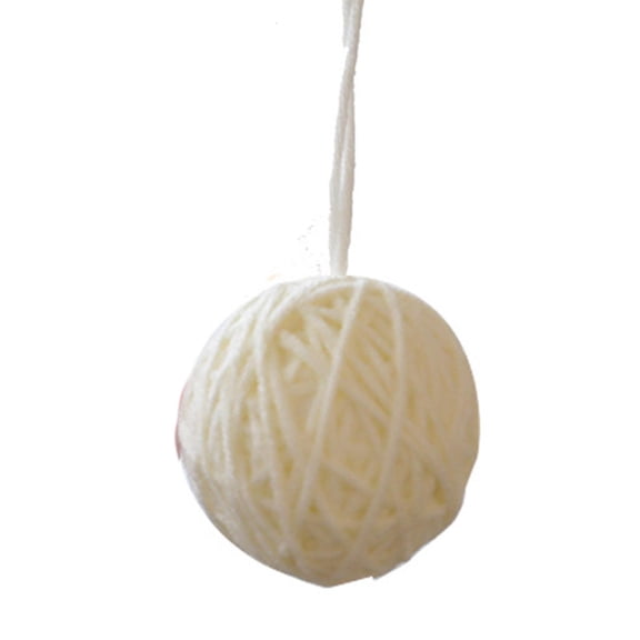 HILOGEL Exquisite Christmas Tree Yarn Ball Decorations New Year Indoor Home Ornaments