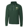 thumbnail image 2 of Men's-Cutter & Buck  Heather Green Portland Timbers Mainsail Sweater-Knit Half-Zip Raglan Jacket, 2 of 3