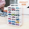 thumbnail image 2 of Maletín de almacenamiento KISLANE de doble cara para 46 coches Hot Wheels, 2 of 5