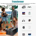 thumbnail image 2 of Transformateur Abaisseur Compact Convertisseur de Tension 1200va Appareils Électriques Portables pour la Maison, 2 of 5