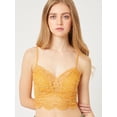 thumbnail image 5 of Made by Olivia Women's Crochet Laced Bralette Crop Cami Top, 5 of 7
