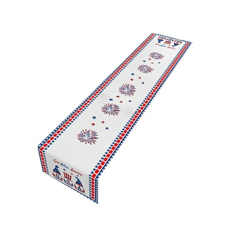 

dtydtpe room decor home decor american flag 4th july patriotic memorial day table runner independence day holiday kitchen table decoration indoor outdoor home party decoration