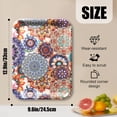 thumbnail image 4 of Serving Trays, 12.9 x 9.6 inch Rectangular Plastic Tray for Restaurant, Kitchen,Mandala, 4 of 6