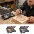 thumbnail image 4 of Mini Compact Power Tool Kit with LED Light and Digital Display for DIY Enthusiasts and Home Projects, 4 of 5