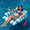 Lingt Blue, variant on 4 in 1 Ultra Lounge System Float, 4-in-1 Inflatable Water Hammock — Pool Floating Lounge Chair & Swimming Bed, for Summer Water Swimming Beach Party Raft Mat Recliner Saddle