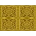 thumbnail image 1 of Ahgly Company Indoor Rectangle Patterned Dark Bisque Brown Area Rugs, 3' x 5', 1 of 6