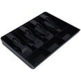 thumbnail image 1 of Cash Register Drawer Insert Tray, Multi-Compartment Currency Organizer With Durable Clip For Secure Bill Holding, Money Organizer Storage Box With Easy Bending Feature, Black, 1 of 5