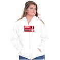 thumbnail image 3 of NASA Worm Logo Kennedy Space Center Unisex Plus Size Zip Hoodie Brisco Brands 3X, 3 of 5