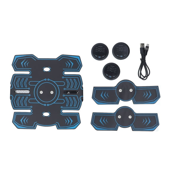 MAYUJIAA Muscle Toner Abs Stimulator Rechargeable Muscle Training Belt Abdominal Toning Gear Workout Equipment for Men and Women Arm Leg Exercise HW313-38654