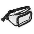 thumbnail image 5 of Xinyolin Transparent Fanny Pack with Adjustable Strap Large Capacity Waterproof Quick Release Clear Waist Bag for Men Women, 5 of 8