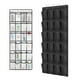 thumbnail image 5 of Organizador de Zapatos perfecl Organizador colgante de la puerta 24 Bolsillos Ahorro de Espacio Negro B, 5 of 8