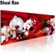 thumbnail image 2 of Orchid Red Green Blue Flower Diamond Painting Rhinestone 5D DIY Diamond Embroidery,Cross Stitch set,diamond Mosaic Large Size,Round 60x20cm Gao Jinjia LED, 2 of 2