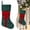 Green, variant on Red Velvet Christmas Stocking with Bow, 18 Inch Large Hanging Sock for Fireplace and Tree Decor, 1PC (Red)