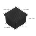 thumbnail image 2 of Phenofice 10pcs Floor Protection Caps Black PVC Easy to Use Leg End Caps for Garden Use, 2 of 8