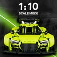 thumbnail image 5 of QOQ Super Sports Car Toy Building Kit, 1:10 Scale Adult Collectible Model Gift for 14+ Year Boys (2641Pcs), 5 of 8