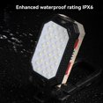 thumbnail image 3 of Luz de Trabajo COB, Luz de Trabajo Recargable por USB, Lámpara Colgante Magnética Portátil, Luces de Emergencia para Acampar Al Aire Libre D, 3 of 5
