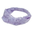 thumbnail image 5 of Unique Bargains 1 Pc Headband Maple Leaf Lace Hairband for Women Light Purple, 5 of 5