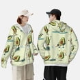 thumbnail image 6 of Haiem Avocado for Exercise UPF 50+ Fishing Shirts for Men Long Sleeve UV Sun Protection Hoodie Non-Mask Outdoor Hiking Shirts, 6 of 9