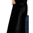 thumbnail image 5 of INSPIRE CHIC Double Breasted Winter Coat for Women Flat Collar Belted Pockets L Black, 5 of 5