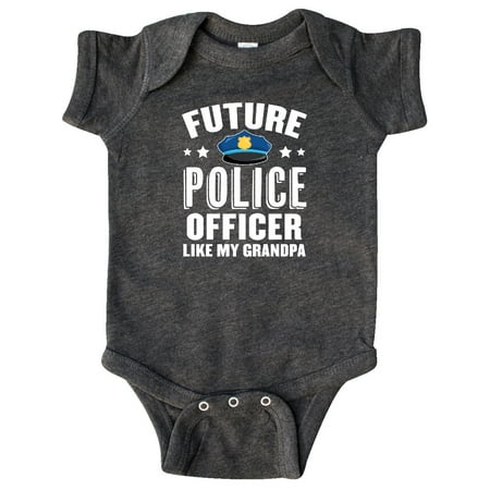 

Inktastic Future Police Officer Like My Grandpa Gift Baby Boy or Baby Girl Bodysuit