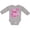 AC-Heather Grey, variant on Inktastic Valentine's Day My Gigi Loves Me Hearts and Lips Boys or Girls Long Sleeve Baby Bodysuit