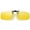 Night Vision Yellow, variant on tooloflife Polarized Lens Clip Sunglasses Clip Night Vision Sunshade Anti-Glare Anti-UV Adults Unisex