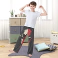 thumbnail image 5 of Wobogo Red and White Mask Long Pajama Pants Bottoms Soft Sleepwear with Pockets, 5 of 9