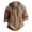 2-Brown, variant on Linen Hoodie Shirts for Men Lightweight Button Long Sleeve Hooded Shirts Loose Fit Boho Linen Beach Shirt Summer Tops
