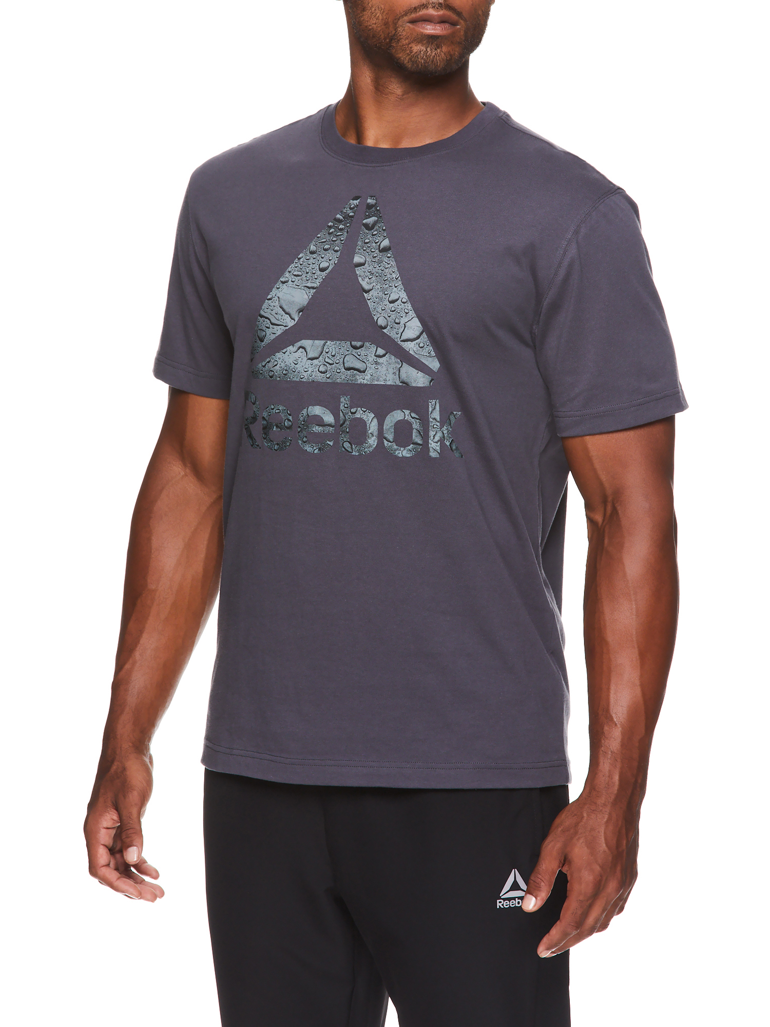 Reebok Men's and Big Men's Active Hiit Graphic Training Tee, up to Size 3XL - image 2 of 4