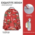 thumbnail image 5 of Hawaii Tropical Wind Palm Leaves Bookbag: Perfect Gift for High School and College Students, Durable Lightweight Laptop Daypack with Large Capacity for Campus Commute, 5 of 6