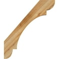 thumbnail image 3 of 4"W x 26"D x 30"H Olympic Rough Sawn Knee Brace, Western Red Cedar, 3 of 4