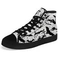 thumbnail image 5 of Aidianart Mens Bat High Top Shoes High Top Canvas Sneakers Size 10, 5 of 5