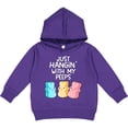 thumbnail image 2 of Inktastic Easter Hangin' with My Peeps Toddler Hoodie, 2 of 4