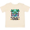 thumbnail image 3 of Inktastic First Trip to Florida Funny Beach Boys or Girls Baby T-Shirt, 3 of 5