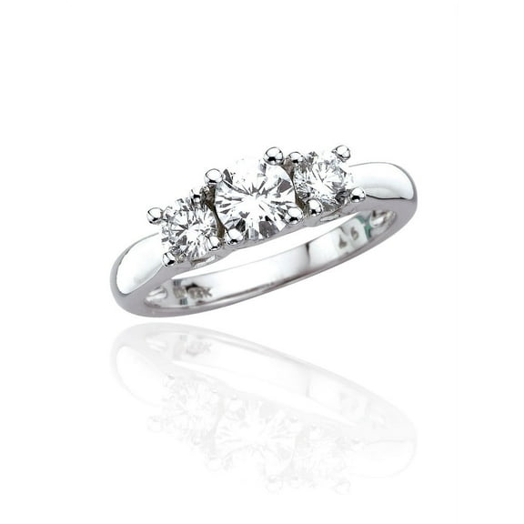 3 Diamond Anniversary Band 1 1/2 ct. in 14K White Gold