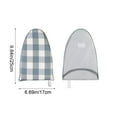 thumbnail image 3 of PpgejGEK Handheld Mini Ironing Board Clothing Ironing Pad Heat Resistant Cover Portable Ironing Mat for Collars Cuffs 9.84x6.69in (25x17cm), 3 of 6