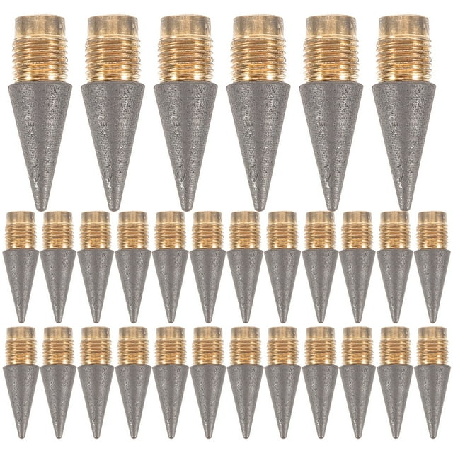 50Pcs Inkless Pencil Refill Heads Everlasting Pencil Replacement Refill Nibs Students Pencil Refills